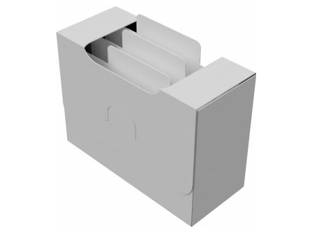Картотека UniqCardFile Standart (белая, 40 мм, 60+ карт)