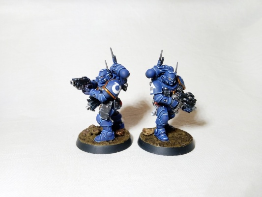 Warhammer 40k Space Marine Ultramarines Primaris Infiltrators x10 (Pro-Painted)