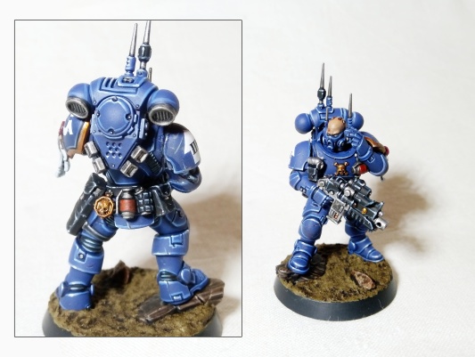 Warhammer 40k Space Marine Ultramarines Primaris Infiltrators x10 (Pro-Painted)
