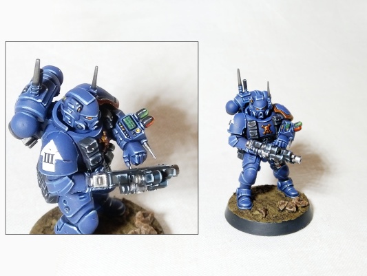 Warhammer 40k Space Marine Ultramarines Primaris Infiltrators x10 (Pro-Painted)