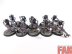 Warhammer 40k Necron Warriors x10 (Pro-Painted Gray)