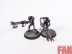 Warhammer 40k Necron Warriors x10 (Pro-Painted Gray)