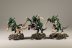 Warhammer 40K Tyranid Warriors x3 (Painted)