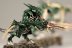 Warhammer 40K Tyranid Warriors x3 (Painted)