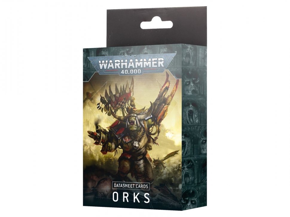 Купить Datasheet Cards Orks (предзаказ 2024, Warhammer 40k, Orks) на