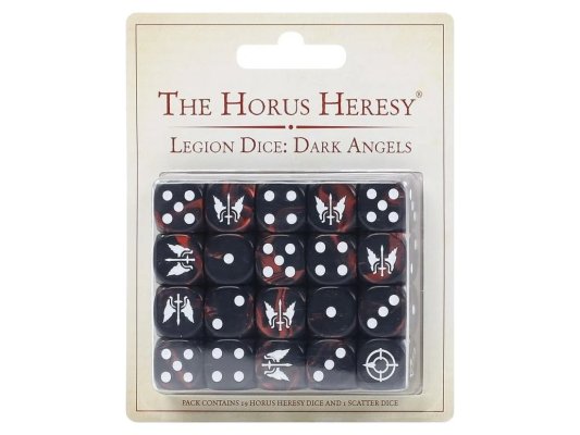 The Horus Heresy Dark Angels Dice Set (предзаказ 2023, The Horus Heresy)