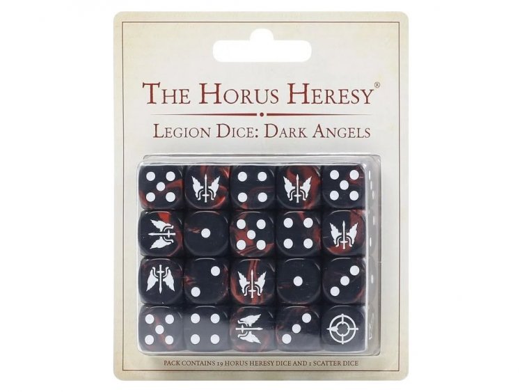 The Horus Heresy Dark Angels Dice Set