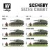 Пучки травы Vallejo Scenery: Wild Tuft Light Green 6мм