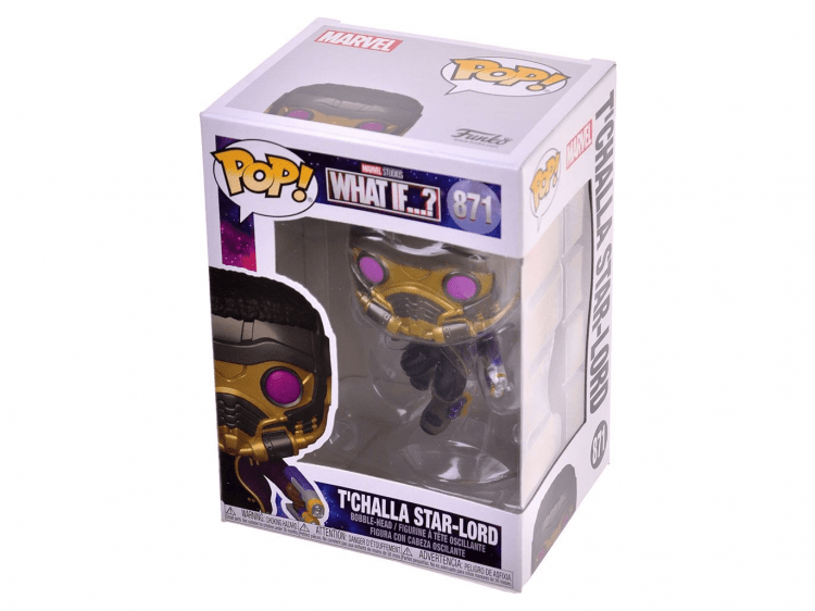 Фигурка Funko POP! Marvel. What If...?: T'Challa Star-Lord