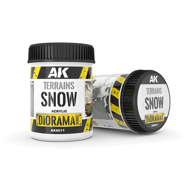 Краска AK Interactive Diorama. Terrains: Snow AK8011 (250 мл)