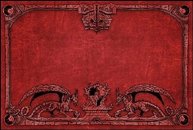 Игровое поле &quot;Dragon Shield&quot;: красное