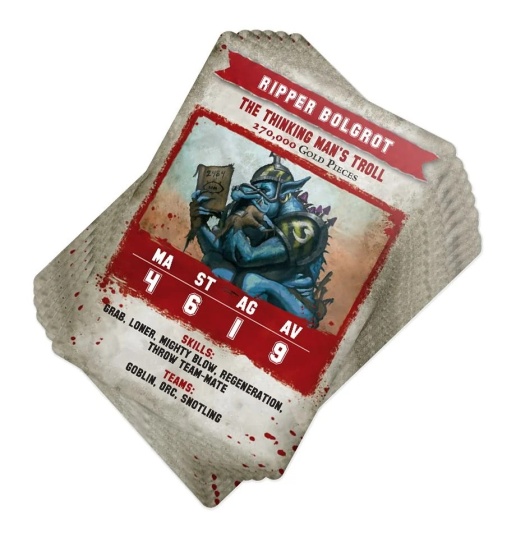 Blood Bowl Snotling Team Card Pack