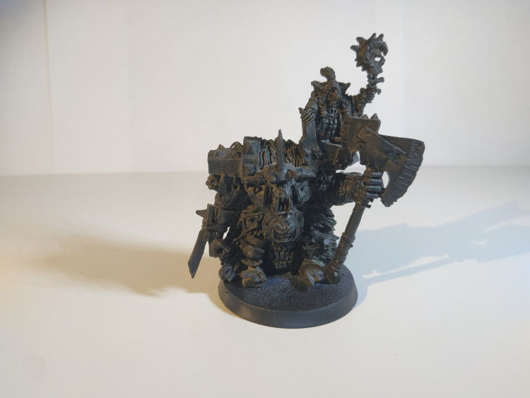 Warhammer Fantasy AOS Orks & Goblins Grumlok and Gazbag (Limited, OOP, Primed)