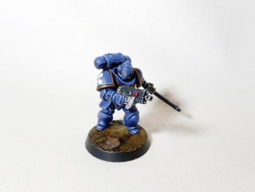 Warhammer 40k Space Marine Primaris Assault Intercessors x5 (Pro-Painted)