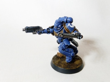 Warhammer 40k Space Marine Primaris Assault Intercessors x5 (Pro-Painted)