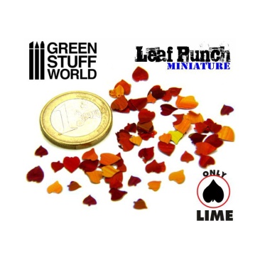 Miniature Leaf Punch DARK GREEN