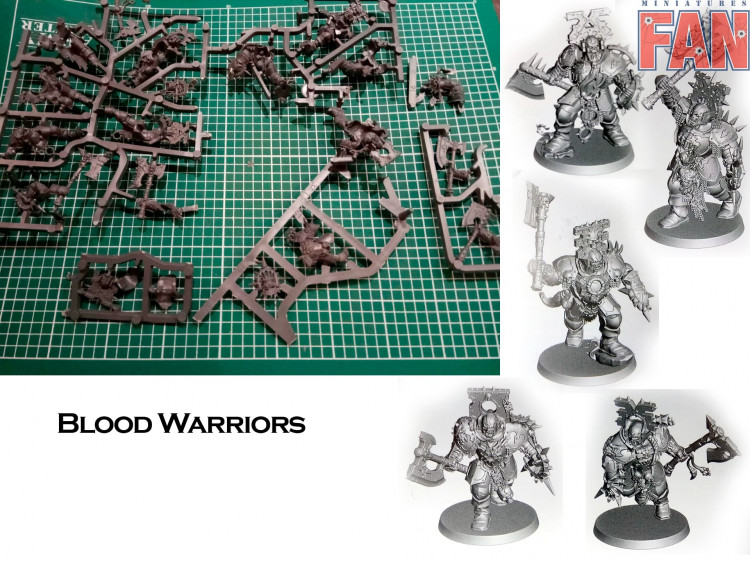 Age of Sigmar Blood Warriors x5