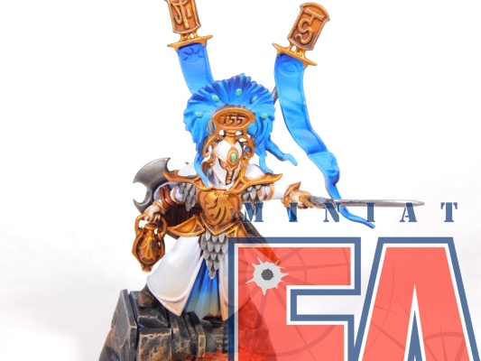 Warhammer Age of Sigmar Lumineth Realm-Lords Vanari Auralan Wardens x10 (Pro-Painted)