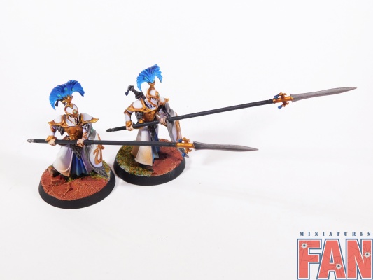 Warhammer Age of Sigmar Lumineth Realm-Lords Vanari Auralan Wardens x10 (Pro-Painted)
