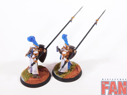 Warhammer Age of Sigmar Lumineth Realm-Lords Vanari Auralan Wardens x10 (Pro-Painted)
