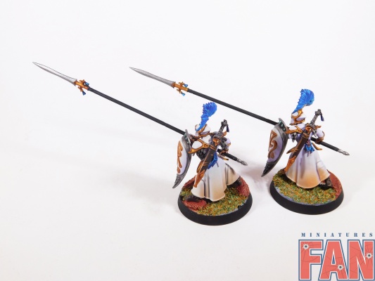 Warhammer Age of Sigmar Lumineth Realm-Lords Vanari Auralan Wardens x10 (Pro-Painted)