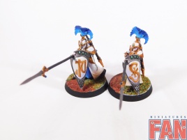 Warhammer Age of Sigmar Lumineth Realm-Lords Vanari Auralan Wardens x10 (Pro-Painted)