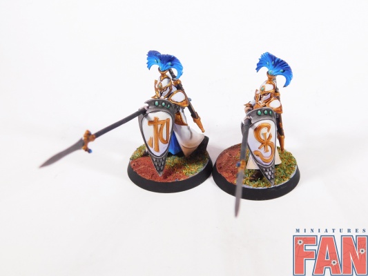 Warhammer Age of Sigmar Lumineth Realm-Lords Vanari Auralan Wardens x10 (Pro-Painted)
