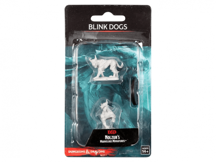 D&D Nolzur's Marvelous Miniatures: Blink Dogs