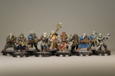Warhammer 40k Chaos Cultists x10 (Painted)