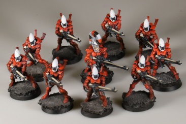 Warhammer 40K Eldar Guardians #1 x10 (99120104018) (Painted)