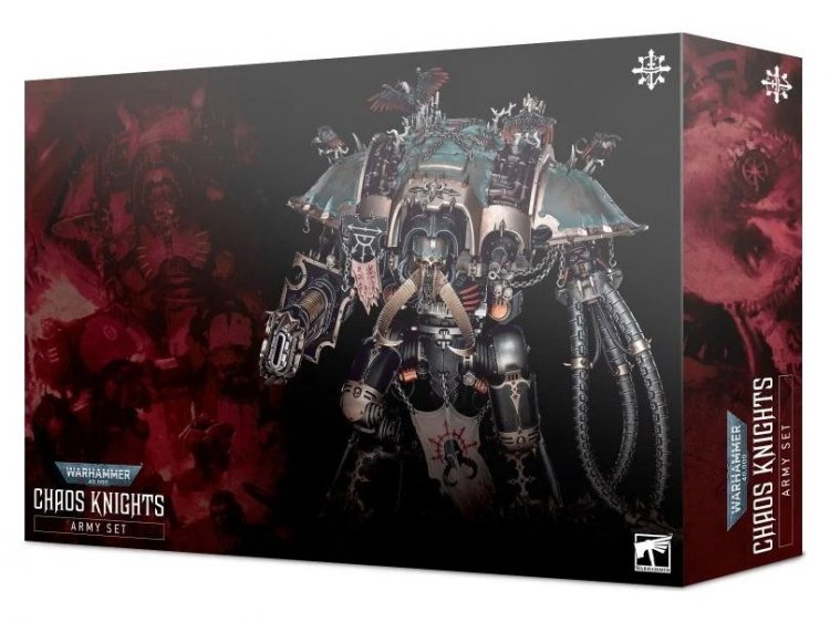 Chaos Knights Army Set (предзаказ 2022, Warhammer 40k)