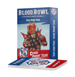 Blood Bowl: Chaos Dwarf Team – Card Pack (предзаказ 2025)