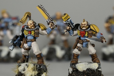 Warhammer 40000 Space Wolves Scout Squad x5 (Painted)