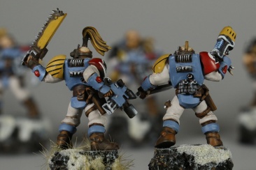 Warhammer 40000 Space Wolves Scout Squad x5 (Painted)