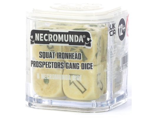Ironhead Squat Prospectors Dice Set (предзаказ 2023, Necromunda)