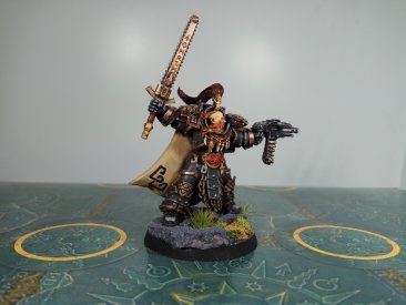 Warhammer 30k Horus Heresy Forge World Space Wolves Legion Praetor (Pro-Painted)