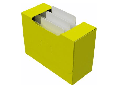 Картотека UniqCardFile Standart (жёлтая, 40 мм, 60+ карт)