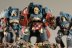 Warhammer 40k Space Marine Terminators x5 (Painted)