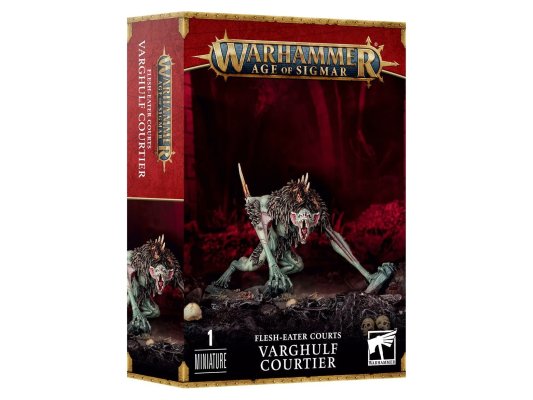 Varghulf Courtier (Предзаказ 2024, Age of Sigmar, Flesh-Eater Courts)