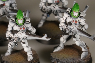 Warhammer 40K Eldar Guardians x10 (99120104018) (Painted)