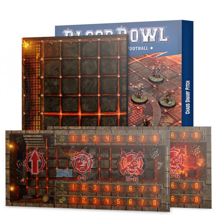 Chaos Dwarf Team: Double-sided Pitch And Dugouts (предзаказ 2024)