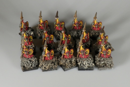 Warhammer Fantasy Battles - Battle for Skull Pass Night Goblins x15 (Painted)