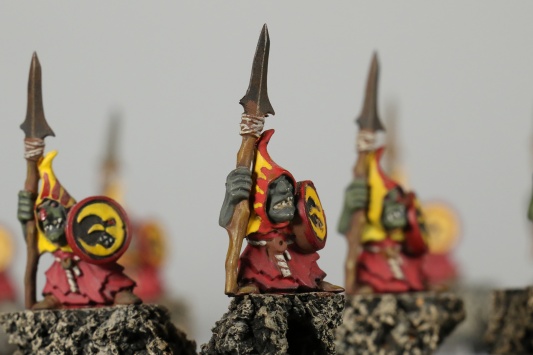 Warhammer Fantasy Battles - Battle for Skull Pass Night Goblins x15 (Painted)