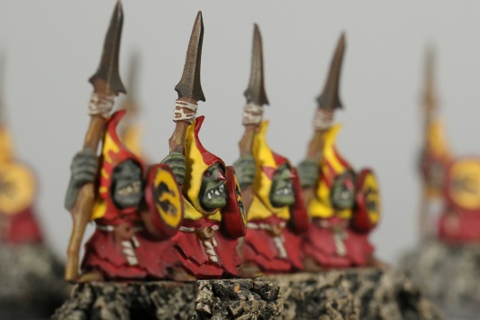 Warhammer Fantasy Battles - Battle for Skull Pass Night Goblins x15 (Painted)