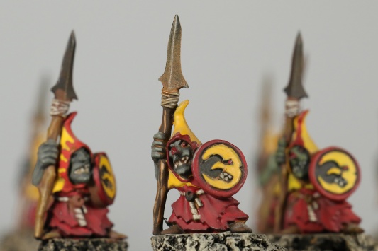 Warhammer Fantasy Battles - Battle for Skull Pass Night Goblins x15 (Painted)