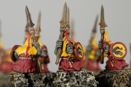 Warhammer Fantasy Battles - Battle for Skull Pass Night Goblins x15 (Painted)