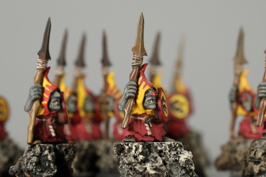 Warhammer Fantasy Battles - Battle for Skull Pass Night Goblins x15 (Painted)