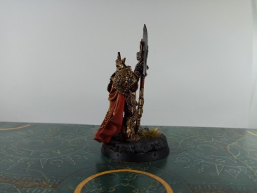 Warhammer 30k / 40k Legio / Adeptus Custodes Shield Captain (Pro-Painted)