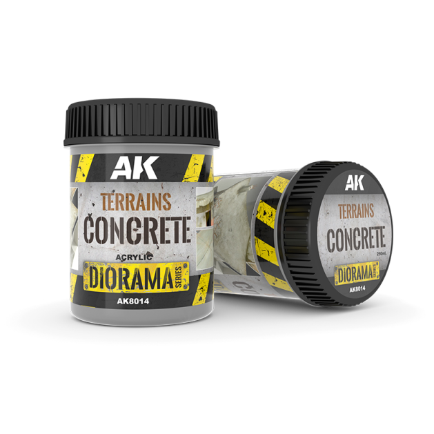 Краска AK Interactive Diorama. Terrains: Concrete AK8014 (250 мл)