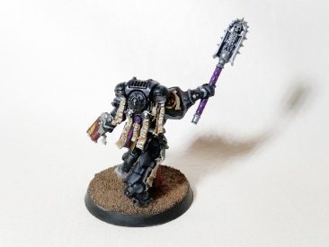 Warhammer 40000 Space Marine Primaris Chaplain (Pro-Painted)